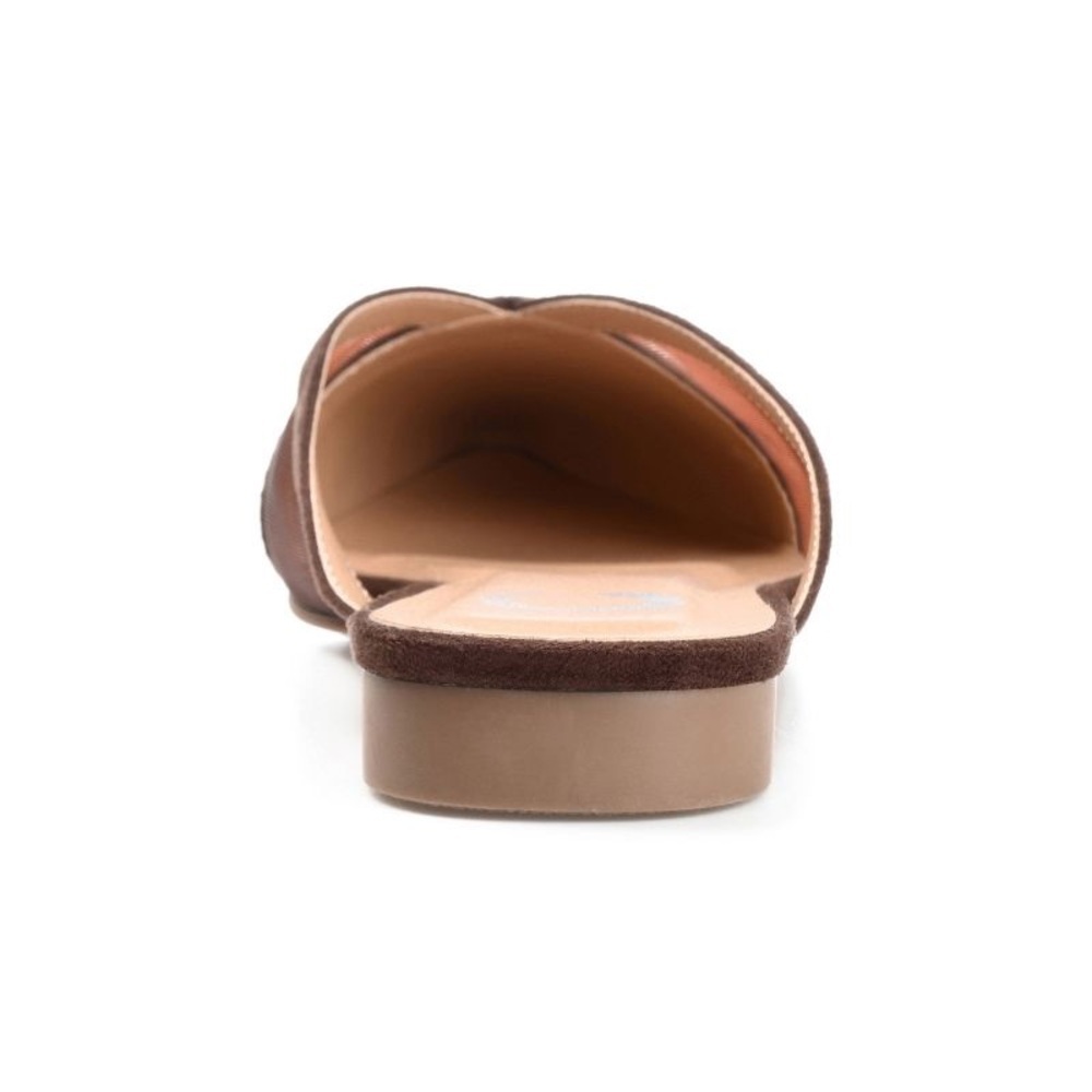 Journee Collection Womens Reeo Slip On Pointed Toe Mules Flats * - Picture 3 of 6